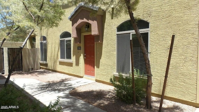 view of property entrance