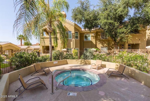 5335 E Shea Blvd Unit 2081, Scottsdale, AZ 85254 - view of swimming pool with a community hot tub
