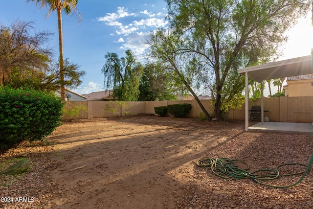 10735 W Bermuda Dr, Avondale, AZ 85392 - fenced backyard featuring a patio