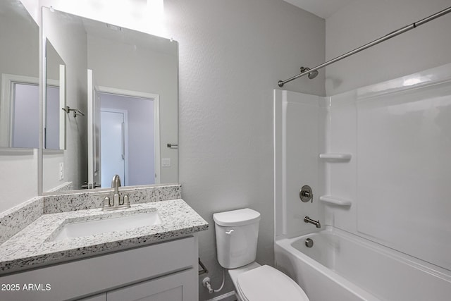 19320 N Diego Way, Maricopa, AZ 85138 - full bathroom featuring toilet, tub / shower combination, and vanity