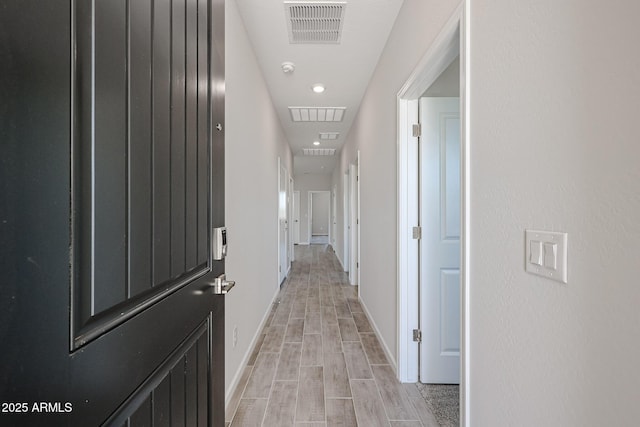 19320 N Diego Way, Maricopa, AZ 85138 - corridor featuring baseboards and wood tiled floors