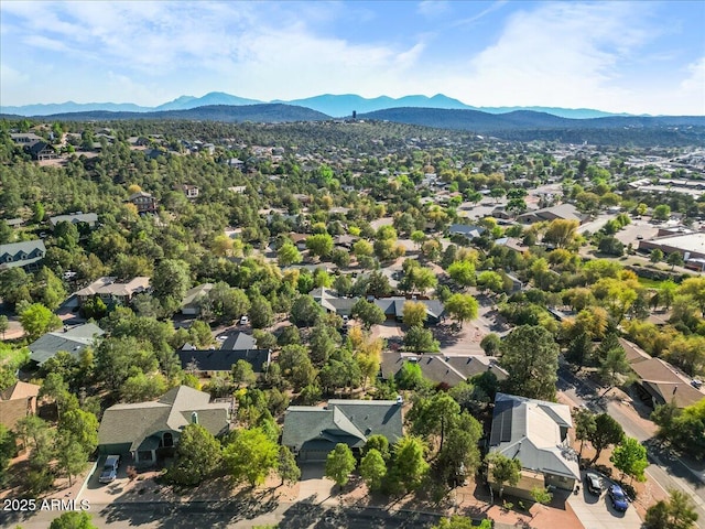 902 S Santa Fe Cir, Payson, AZ 85541 - aerial perspective of suburban area featuring a mountain backdrop