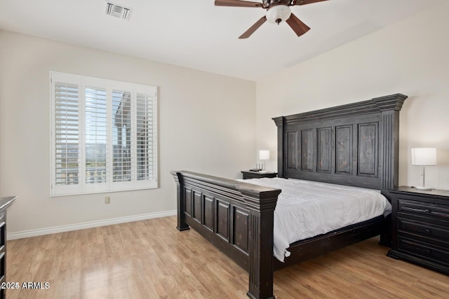 30124 N 174th St, Rio Verde, AZ 85263 - bedroom featuring light wood-type flooring, baseboards, and ceiling fan