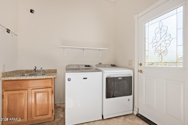 30124 N 174th St, Rio Verde, AZ 85263 - washroom with washer and clothes dryer and cabinet space