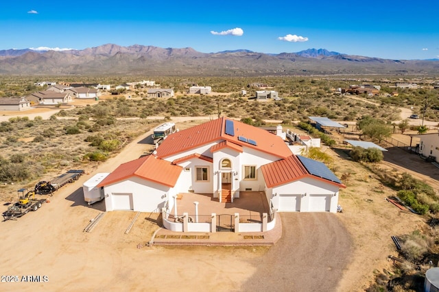 30124 N 174th St, Rio Verde, AZ 85263 - aerial view of property and surrounding area with mountains and a desert landscape