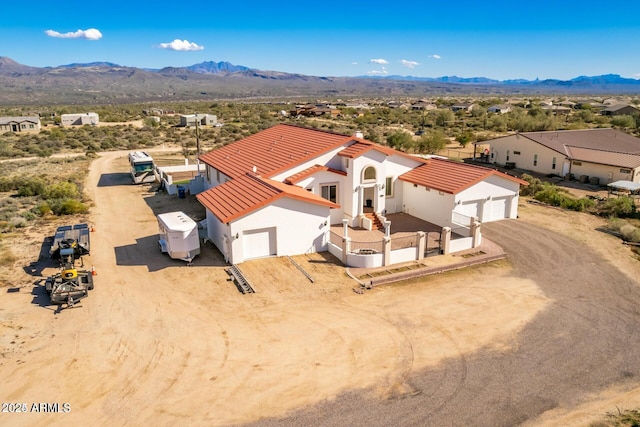 30124 N 174th St, Rio Verde, AZ 85263 - view from above of property with a mountain backdrop