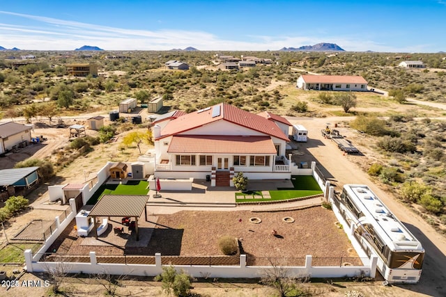 30124 N 174th St, Rio Verde, AZ 85263 - overview of rural landscape with a mountain backdrop and a desert landscape