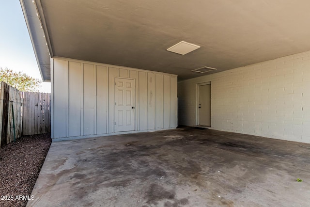 325 E Harmony Ave, Mesa, AZ 85210 - garage featuring a carport