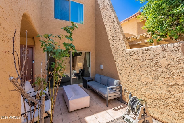 8414 N Central Ave Unit C, Phoenix, AZ 85020 - view of patio with an outdoor hangout area