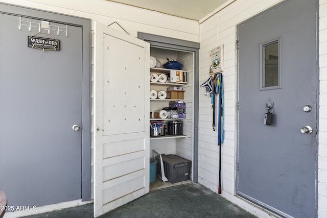 view of closet