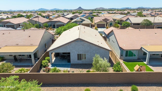3655 N Astoria Dr, Florence, AZ 85132 - aerial perspective of suburban area with a mountainous background