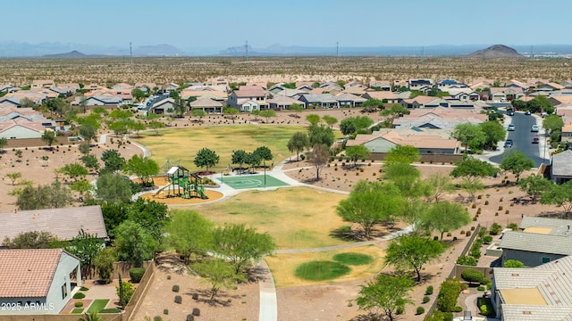 3655 N Astoria Dr, Florence, AZ 85132 - aerial perspective of suburban area featuring mountains