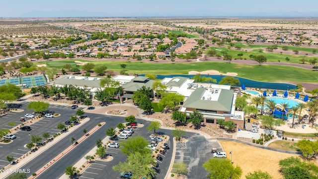 3655 N Astoria Dr, Florence, AZ 85132 - drone / aerial view of a local golf course and a pool