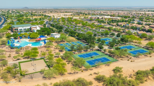 3655 N Astoria Dr, Florence, AZ 85132 - aerial view of a pool area
