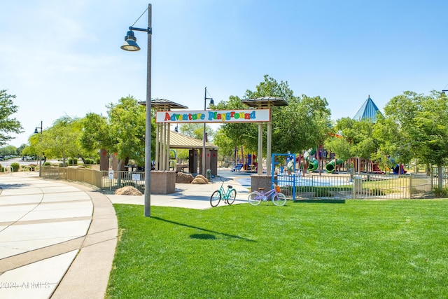 3655 N Astoria Dr, Florence, AZ 85132 - view of home's community with a gazebo