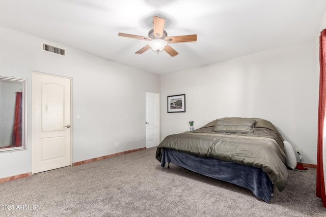 1730 W Adamanda Ct, Phoenix, AZ 85086 - carpeted bedroom featuring baseboards and a ceiling fan