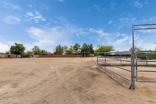 1730 W Adamanda Ct, Phoenix, AZ 85086 - view of yard with an exterior structure, an outbuilding, and a view of countryside