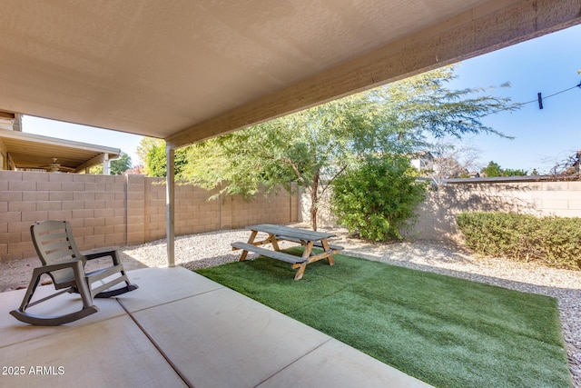 view of patio / terrace