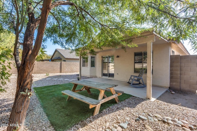 exterior space featuring a patio