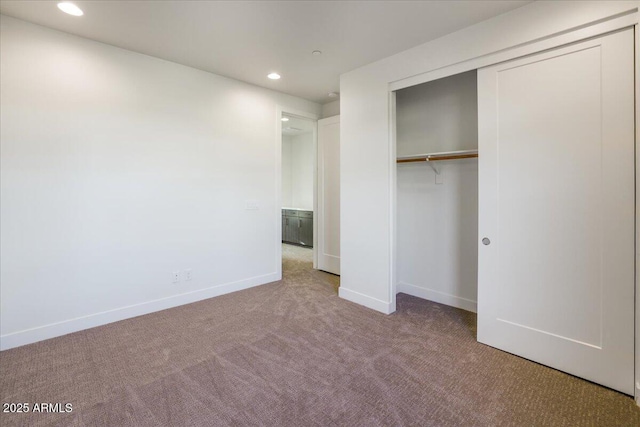 1717 E Morten Ave Unit 2, Phoenix, AZ 85020 - unfurnished bedroom with carpet and a closet