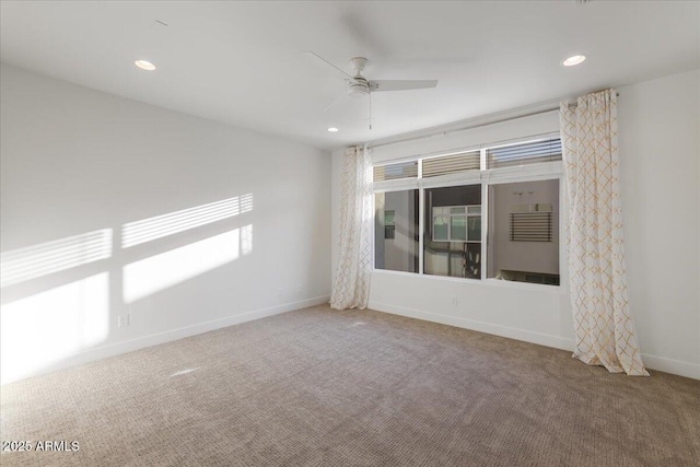 1717 E Morten Ave Unit 2, Phoenix, AZ 85020 - unfurnished room featuring carpet and ceiling fan