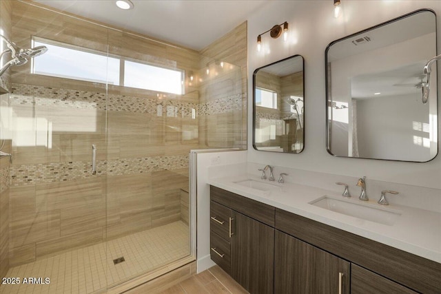 1717 E Morten Ave Unit 2, Phoenix, AZ 85020 - bathroom with vanity and walk in shower