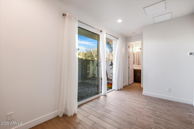 1717 E Morten Ave Unit 2, Phoenix, AZ 85020 - interior space with light hardwood / wood-style floors