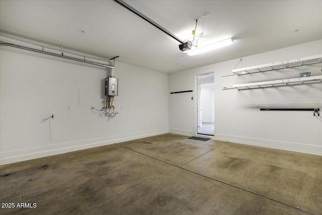 1717 E Morten Ave Unit 2, Phoenix, AZ 85020 - garage with water heater and a garage door opener