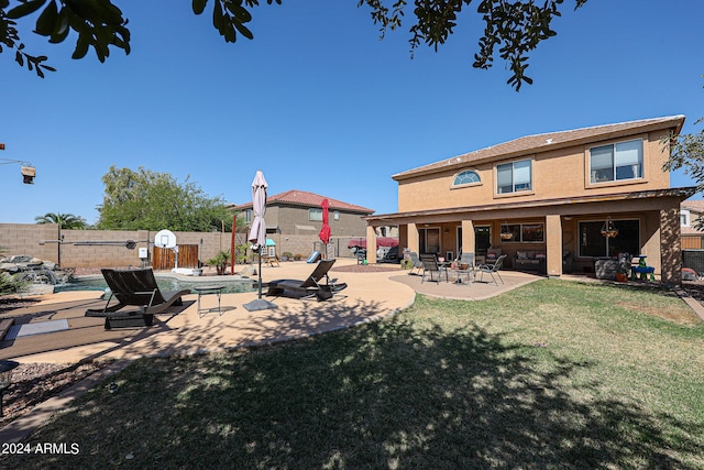 exterior space featuring a patio