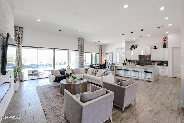 view of living room