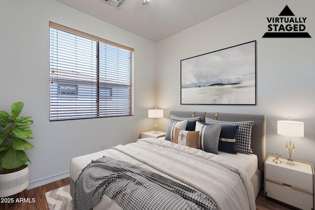 1244 S Tacoma, Mesa, AZ 85209 - bedroom featuring wood finished floors and baseboards