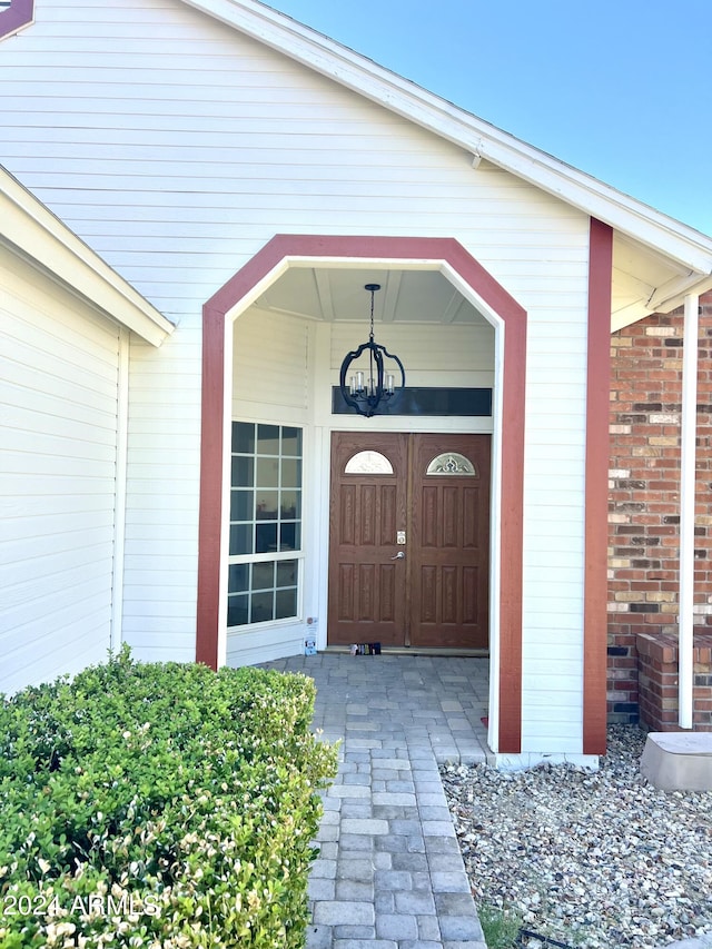 view of property entrance