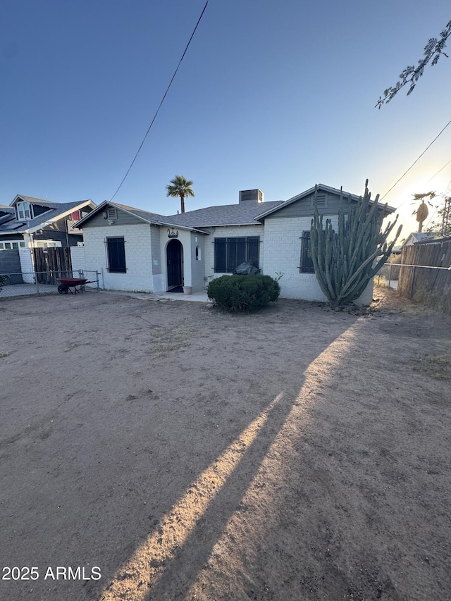 418 N 14th St, Phoenix, AZ 85006 - view of front of house with brick siding