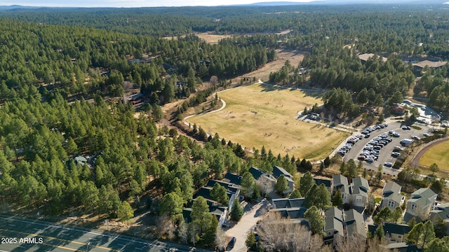 4435 E Savannah Cir, Flagstaff, AZ 86004 - drone / aerial view featuring a view of trees