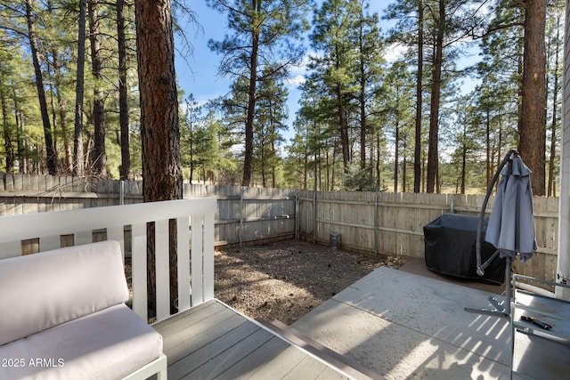 4435 E Savannah Cir, Flagstaff, AZ 86004 - view of yard featuring a fenced backyard and a patio