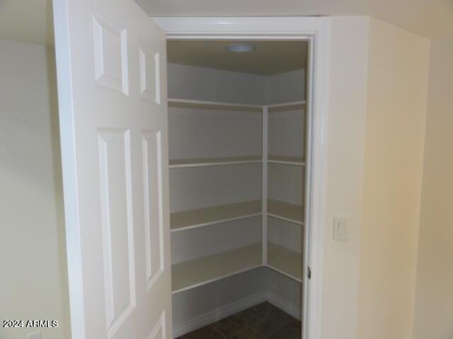 view of pantry