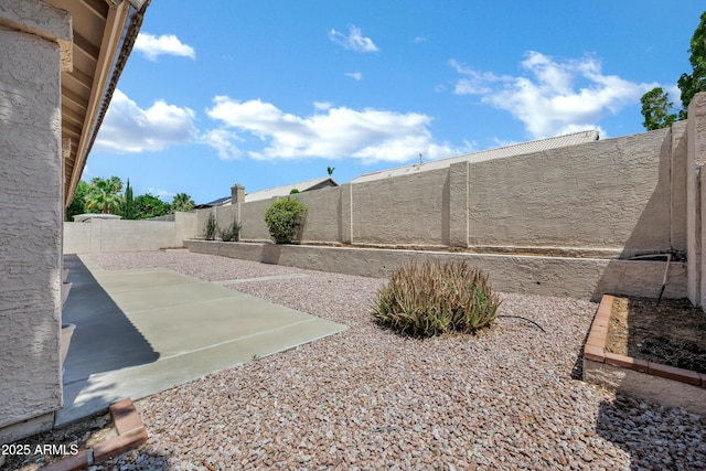6368 W Firebird Dr, Glendale, AZ 85308 - fenced backyard featuring a patio area