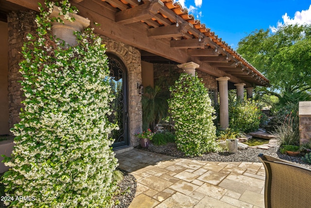 view of patio