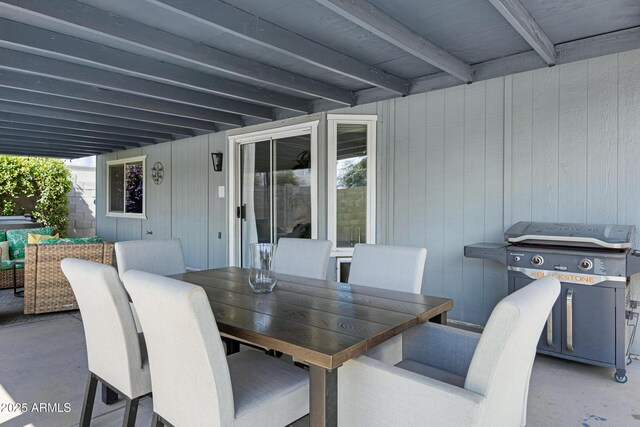 20822 N 34th Dr, Phoenix, AZ 85027 - view of patio with outdoor dining space and area for grilling