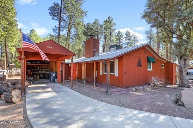 view of front of house