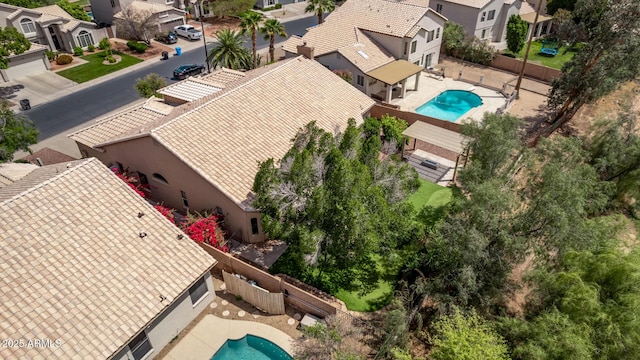 1777 W Redfield Rd, Gilbert, AZ 85233 - drone / aerial view with a residential view