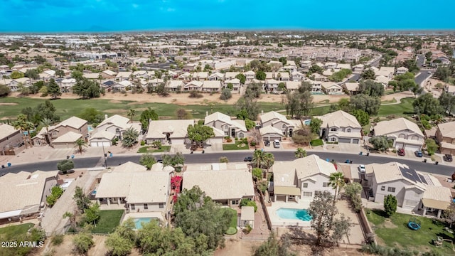 1777 W Redfield Rd, Gilbert, AZ 85233 - drone / aerial view featuring a residential view and view of golf course