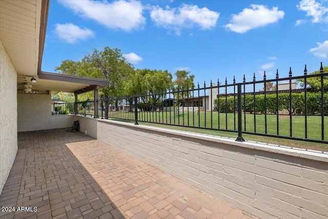 view of patio / terrace