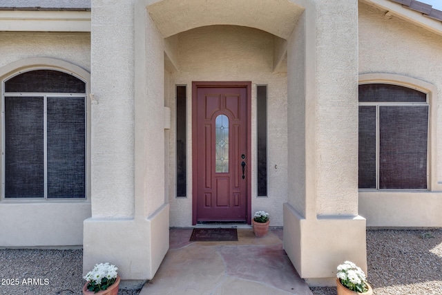 6742 W El Cortez Pl, Peoria, AZ 85383 - property entrance featuring stucco siding