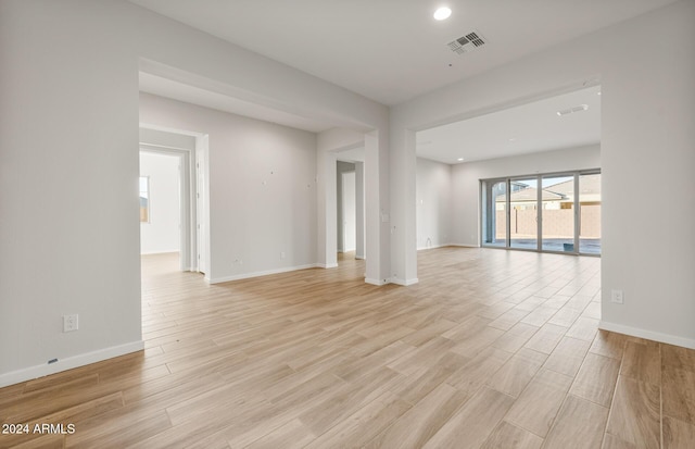 view of unfurnished living room