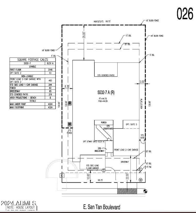 home floor plan