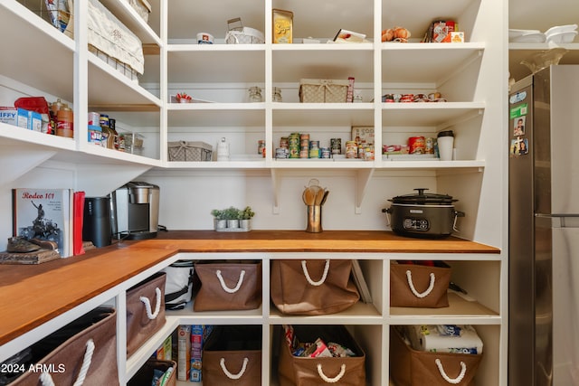 view of pantry