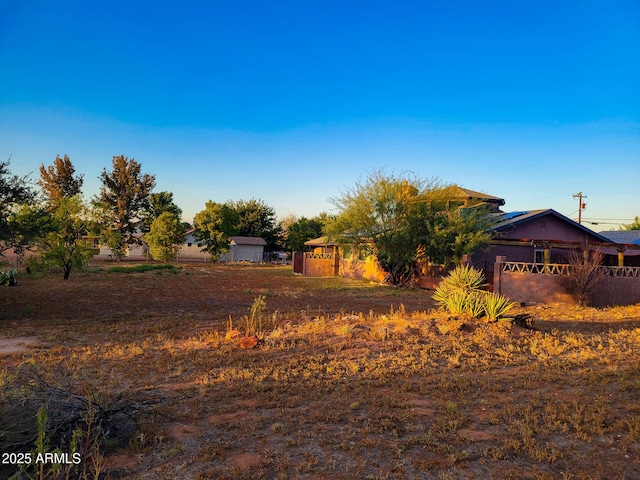 view of yard