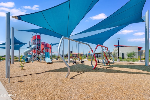 12086 E Sunflower Ln, Florence, AZ 85132 - community play area with fence