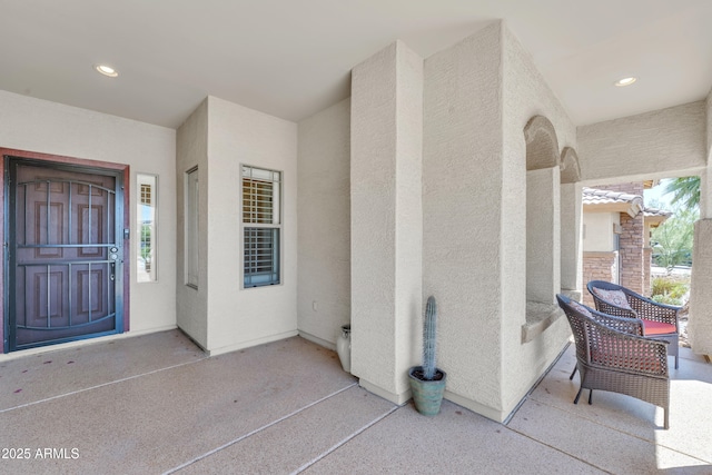 209 N 237th Ave, Buckeye, AZ 85396 - entrance to property featuring stucco siding